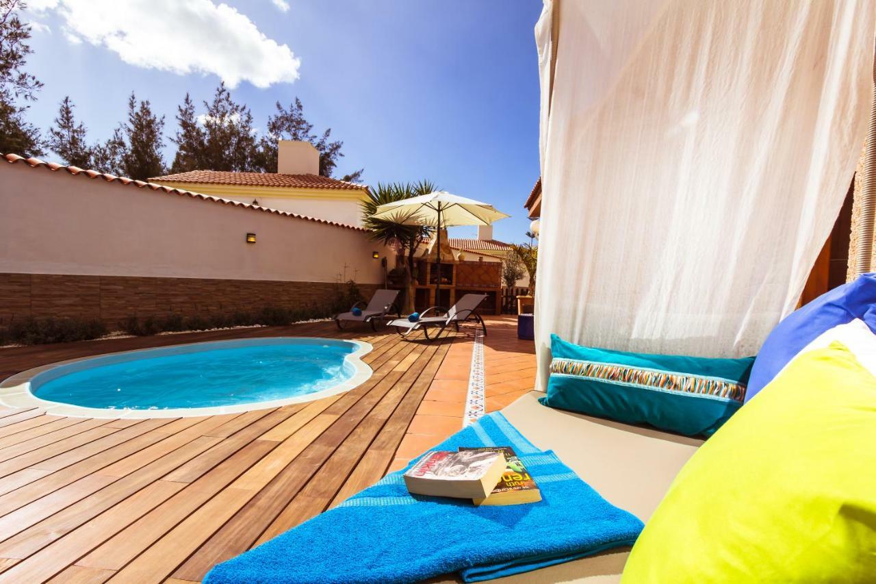 Villa Hibiscus Centrum Corralejo Beach Private Pool Family Exteriör bild