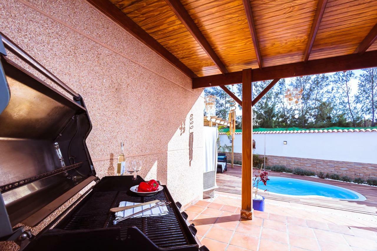 Villa Hibiscus Centrum Corralejo Beach Private Pool Family Exteriör bild